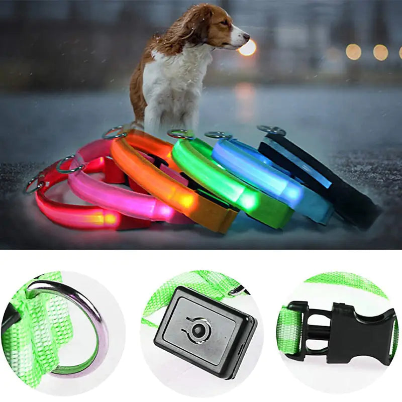 Discover enhanced safety and style with our LED Dog Collar. Engineered for nighttime visibility, its built-in LED lights ensure your furry friend stands out in low-light conditions. Shop now and illuminate your pet's path with Tidewater Trends. 🐾✨ #LEDdogcollar #PetSafety #NighttimeVisibility #DogAccessories #ShopNow